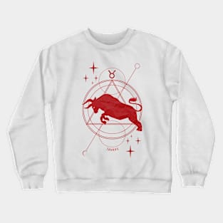 Zodiac, Taurus, Astrology, Star sign, Stars Crewneck Sweatshirt